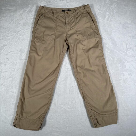 Lauren Ralph Lauren Pants - Lauren Ralph Lauren Pants Women Size 6 Beige Straight Legs 100% Cotton W31 L23